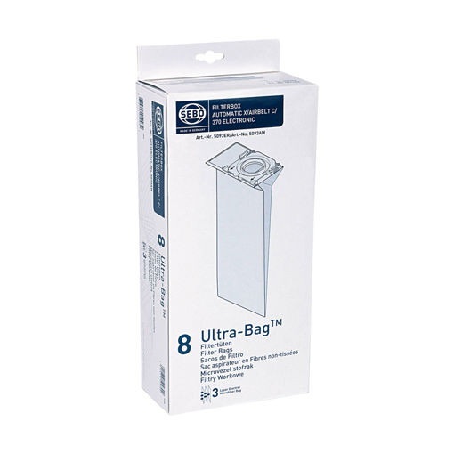 Afbeelding van Sebo X/XP/G EVO370/470 Stofzuigerzak Microvezel 8 stuks