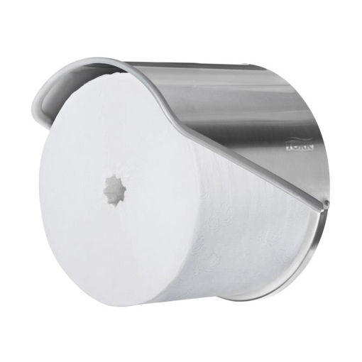 Afbeelding van Tork T7 OptiServe® Toiletrol Coreless Dispenser Mid-size RVS