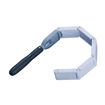 Afbeelding van Vileda Swep Microplus Dusterhoes Grijs 50 cm
