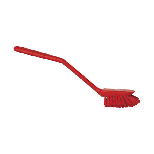 Afbeelding van Vikan Hygiene Afwasborstel Medium Rood