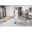 Vikan Hygiene Steel Aluminium 150 cm Blauw